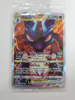 SEALED Lucario VSTAR SWSH291 SWSH: Sword & Shield Promo Cards Holo Pokemon TCG - Image 1