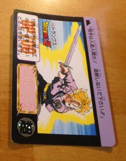 DRAGON BALL Z DBZ HONDAN PART 11 CARDDASS BP CARD REG CARTE 430 JAPAN 1992 ** - Image 1