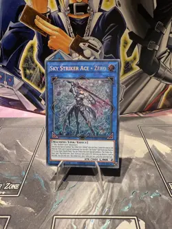 Yu-Gi-Oh! TCG Sky Striker Ace Zero 1st Edition Secret Rare Card DUAD-EN049 NM - Image 1