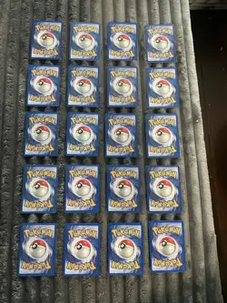 Base Set Pokemon Card Lot Of 20 NM/MP - Image 2