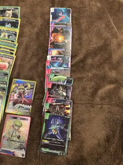 75 Card Lot Of GUNDAM,UNION ARENA KAIJU NO 8 And DIGIMON ! See Description - Image 4