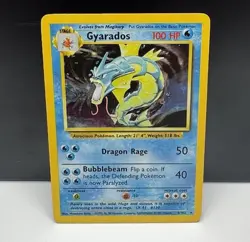 GYARADOS - 6/102 - Base Set - Holo - Pokemon Card - MP - Image 1