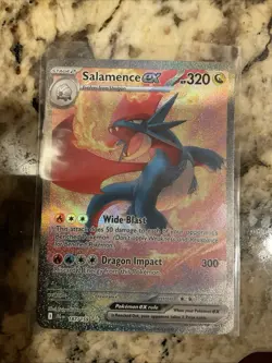 Pokemon TCG Salamence EX Journey Together Special Illustration Rare Card 187/159 - Image 1