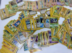 VINTAGE POKEMON CARDS! 40 Random WoTC era Cards with Pokemon Pencil Holder - Image 2