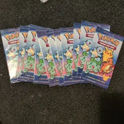 1X Pokemon 25th Anniversary McDonalds Promo Sealed Booster Card Free Shipping! - Image 1