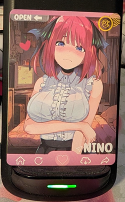 Nakano Nino PX Genki Parade Goddess Story Card Waifu Anime - Image 1