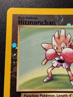 Hitmonchan WoTC Best of Game Promo 2 Pokemon Card Reverse Holo Swirls Near Mint - Image 3