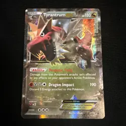Tyrantrum EX XY70 Black Star Promo Pokemon Card - HP - Image 2