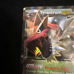Tyrantrum EX XY70 Black Star Promo Pokemon Card - HP - Image 4