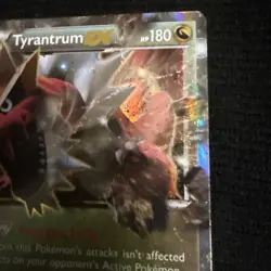 Tyrantrum EX XY70 Black Star Promo Pokemon Card - HP - Image 5