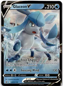 Glaceon V - Promo SWSH: Sword & Shield Promo Cards SWSH196 NM - Image 1