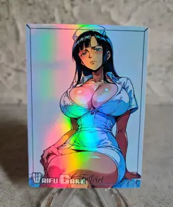 Nico Robin Trading Card Waifu Goddess Story Anime Girl Holo Card Manga Full Art- - Image 1