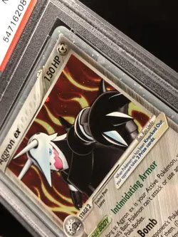 2006 Aggron Ex Crystal Guardians 89/100 Ultra Rare PSA 7 NM Graded Pokemon Card - Image 5