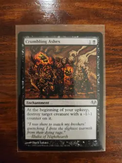 CRUMBLING ASHES Eventide MTG Magic the Gathering Cards - Image 1