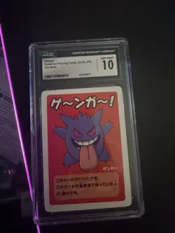CGC GEM 10 Gengar 2019 Old Maid Babanuki Japanese Gem Mint Pokemon Card - Image 1