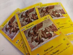 Zekrom (10/25) Celebrations 4x Playset Pokemon card lot - Image 1