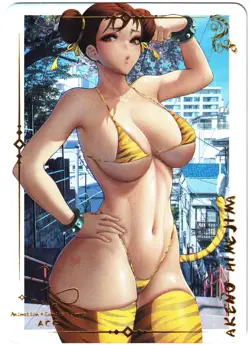 ACG Hentai sexy Card - Chun Li - Street Fighter sexy waifu (Oo) - Image 1