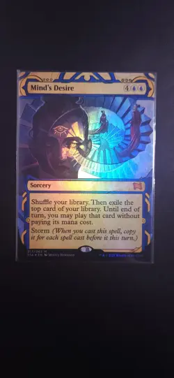 Mind's Desire Foil Strixhaven Mystical Archive Near Mint MTG Card - Image 1