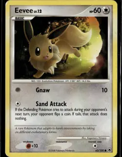 Eevee (63) Common Majestic Dawn 63/100 Colorless Normal Pokemon Card - Image 1