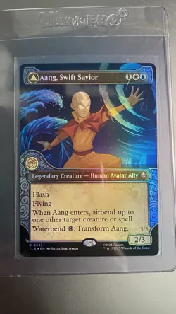 Aang, Swift Savior (Showcase) Avatar: The Last Airbender Foil - Image 1