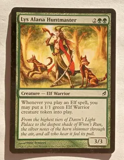 Magic MTG - Lys Alana Huntmaster - Lorwyn - LP - Image 1