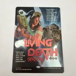 MTG Living Death (Foil Showcase) [Duskmourn: House of Horror Commander] - Image 1
