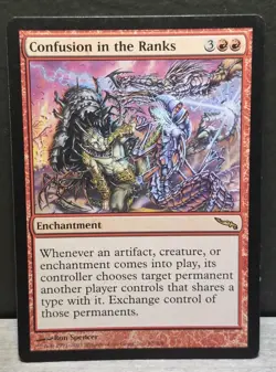 NM Confusion in the Ranks Mirrodin Mtg Magic the Gathering - Image 1
