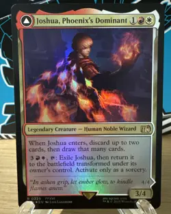 Joshua Phoenix’s Dominant Phoenix Warden of Fire FIN 229 Rare MTG - Image 1