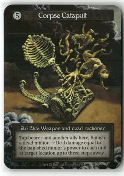 Corpse Catapult Sorcery Contested Realm Gothic Elite Regular NM - Image 1