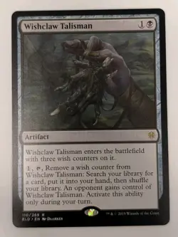 Wishclaw Talisman Throne of Eldraine - MTG RARE - Image 1