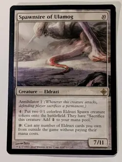 Spawnsire of Ulamog Rise of the Eldrazi - MTG RARE - Image 1