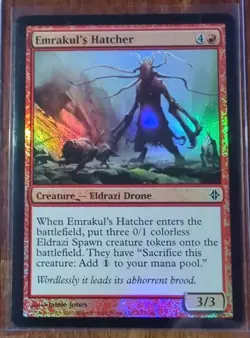 MtG Foil Emrakul's Hatcher Rise of the Eldrazi - Image 1
