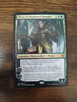 Nissa of Shadowed Boughs Zendikar Rising Regular - Image 1