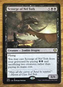 MTG Starter Commander Decks, Scourge of Nel Toth - Image 1