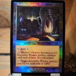 MISHRA'S FACTORY Magic MTG Dominaria Remastered Foil - Image 2