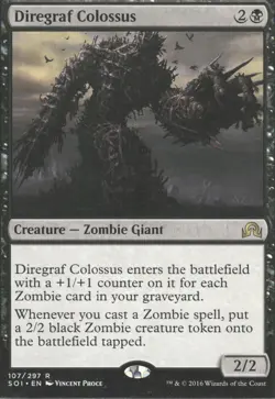 Shadows over Innistrad #107 Diregraf Colossus - Image 1