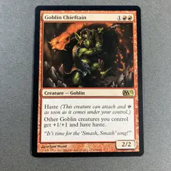 MTG Goblin Chieftain Core Set 2012 (M12) Regular Magic The Gathering - Image 1