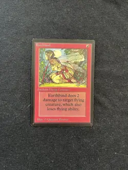 Magic the Gathering Earthbind Beta NM - Image 1