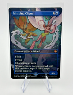 Mistbind Clique (Borderless) 0131 Regular Lorwyn Eclipsed Special Guests MTG NM - Image 1