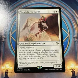 Wojek Investigator 0036 Non Foil Rare Murders at Karlov Manor MTG M/NM - Image 1