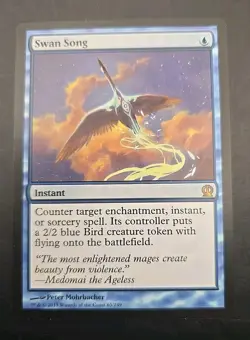 Swan Song Theros MTG Regular Lightly Played - Image 1