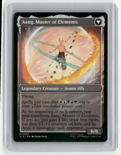 2025 MTG - Avatar: The Last Airbender: Avatar Aang Mythic Regular - Image 2