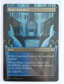 Dimir Aqueduct (Borderless) Double Masters 2022 Foil - MTG - Image 1