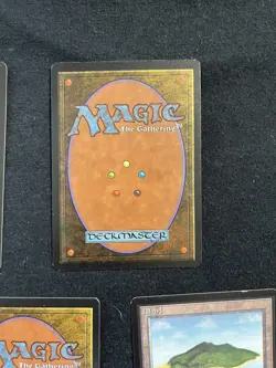 Magic the Gathering All Five Basic Lands BETA Never Played - Image 3