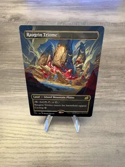 Magic the Gathering MTG Raugrin Triome Showcase Near Mint - Image 1