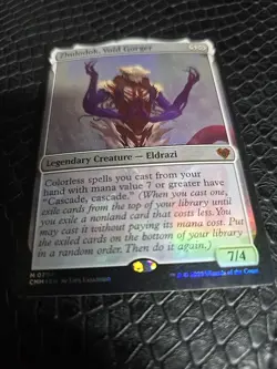 Zhulodok, Void Gorger Commander Masters Foil - Image 1
