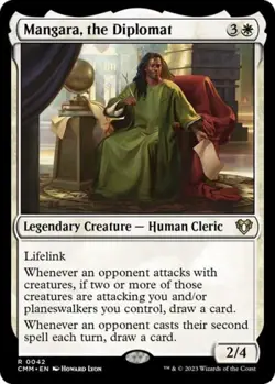 ~ Mangara, the Diplomat ~ NM ~ Commander Masters ~ MTG ~ - Image 1