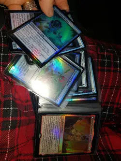Massive lot of Magic The Gathering cards Approx 290 sleeved cards - Image 2