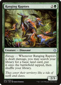 MTG Ranging Raptors ** Ixalan ** English - Image 1