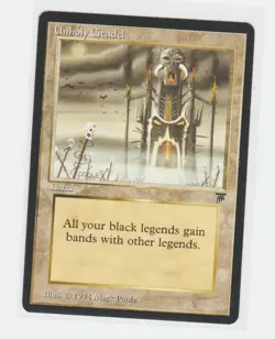 Magic the Gathering ~ MTG ~ 1x Unholy Citadel ~ LEGENDS ~ M/NM - Image 1